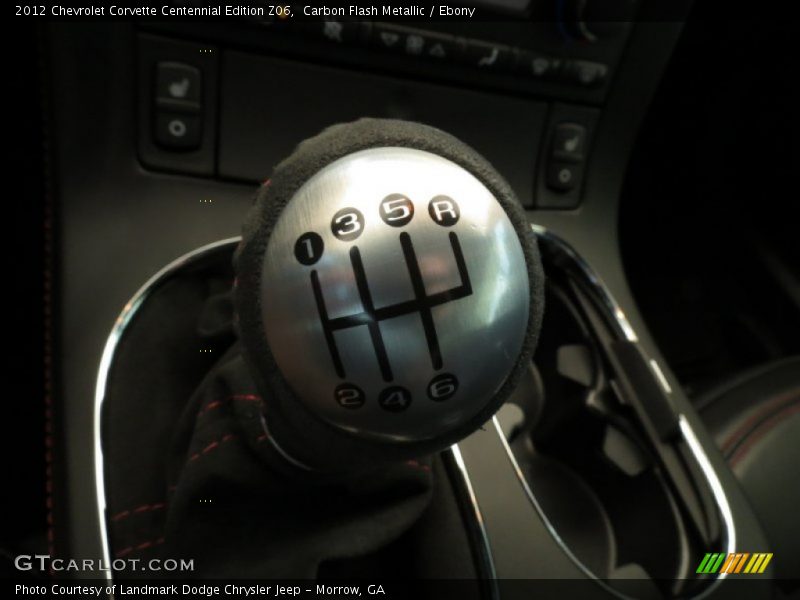  2012 Corvette Centennial Edition Z06 6 Speed Manual Shifter