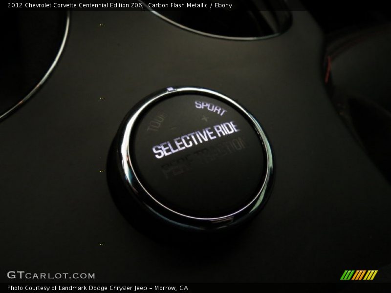 Controls of 2012 Corvette Centennial Edition Z06