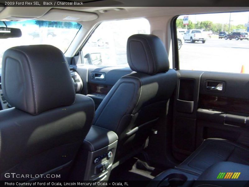 Black / Charcoal Black 2009 Ford Flex SEL
