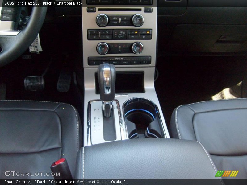 Black / Charcoal Black 2009 Ford Flex SEL