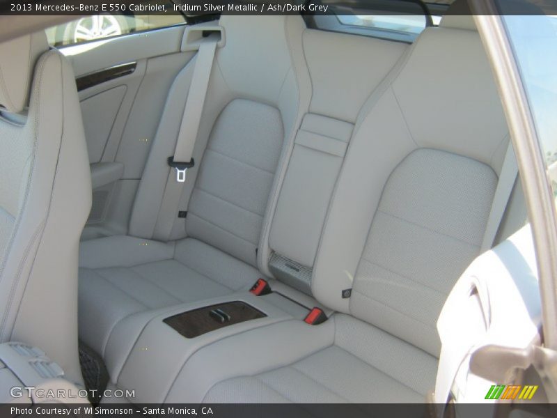Rear Seat of 2013 E 550 Cabriolet