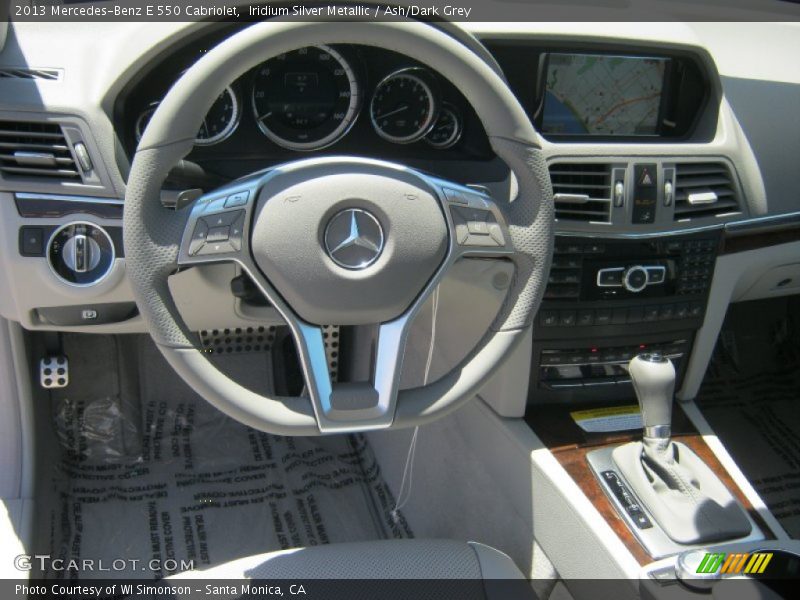 Dashboard of 2013 E 550 Cabriolet