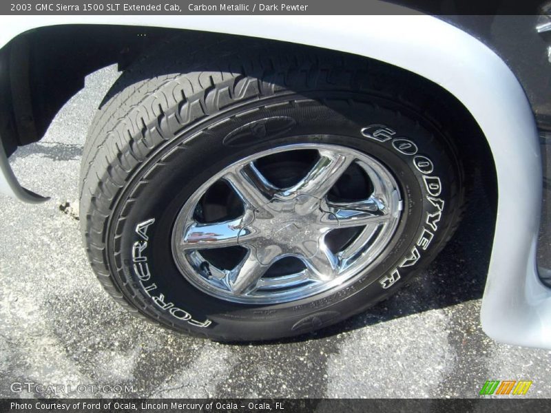 Carbon Metallic / Dark Pewter 2003 GMC Sierra 1500 SLT Extended Cab