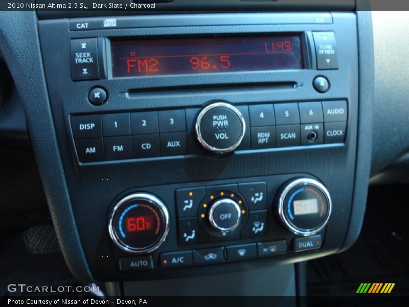 Dark Slate / Charcoal 2010 Nissan Altima 2.5 SL