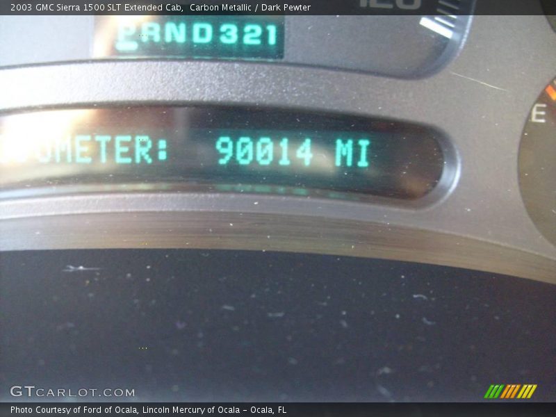 Carbon Metallic / Dark Pewter 2003 GMC Sierra 1500 SLT Extended Cab