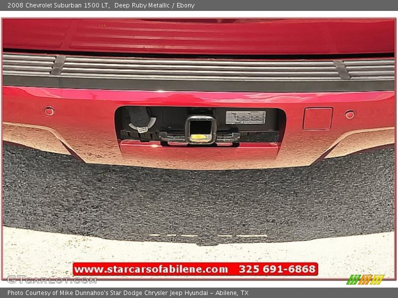 Deep Ruby Metallic / Ebony 2008 Chevrolet Suburban 1500 LT