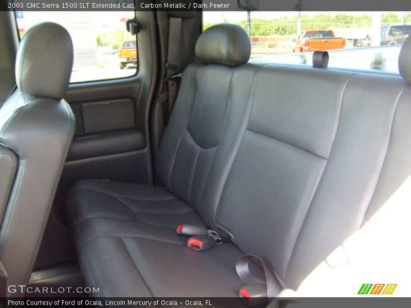 Carbon Metallic / Dark Pewter 2003 GMC Sierra 1500 SLT Extended Cab