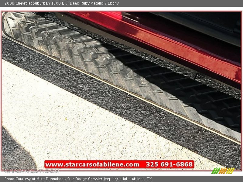 Deep Ruby Metallic / Ebony 2008 Chevrolet Suburban 1500 LT