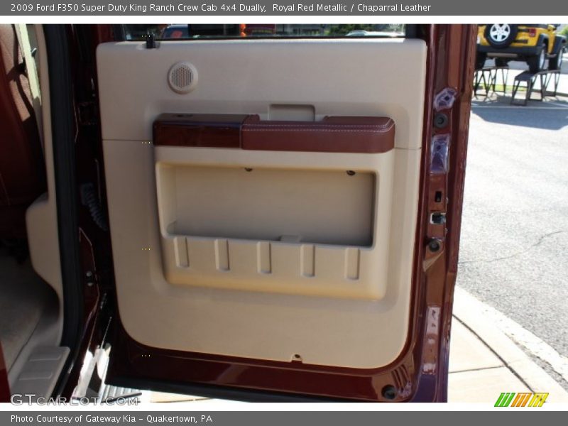 Door Panel of 2009 F350 Super Duty King Ranch Crew Cab 4x4 Dually