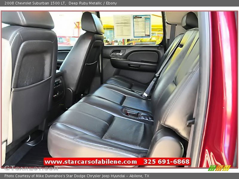Deep Ruby Metallic / Ebony 2008 Chevrolet Suburban 1500 LT
