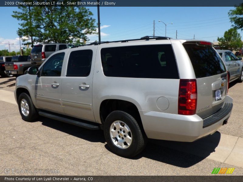 Silver Birch Metallic / Ebony 2009 Chevrolet Suburban LT 4x4