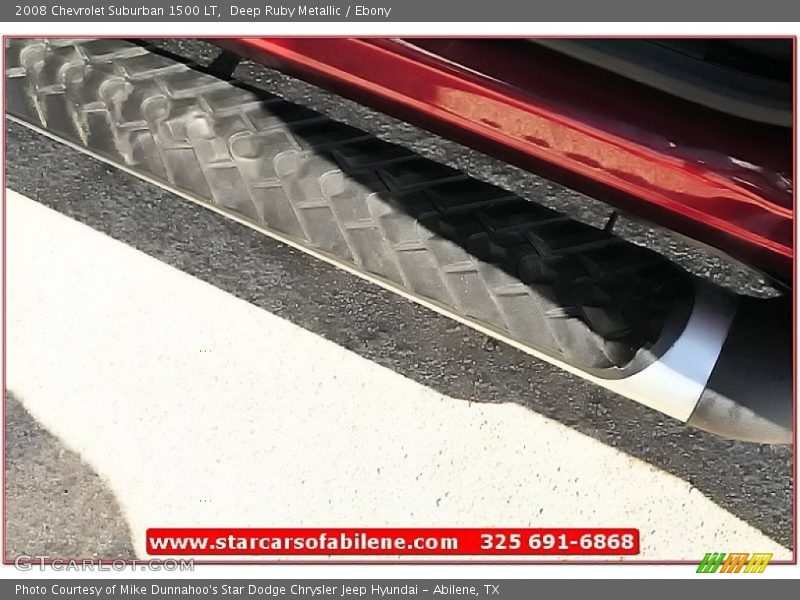 Deep Ruby Metallic / Ebony 2008 Chevrolet Suburban 1500 LT