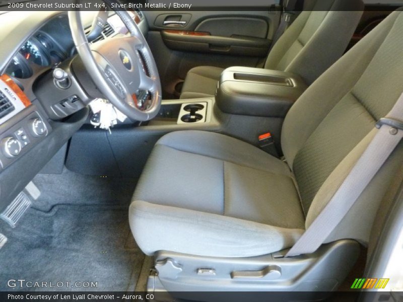 Silver Birch Metallic / Ebony 2009 Chevrolet Suburban LT 4x4