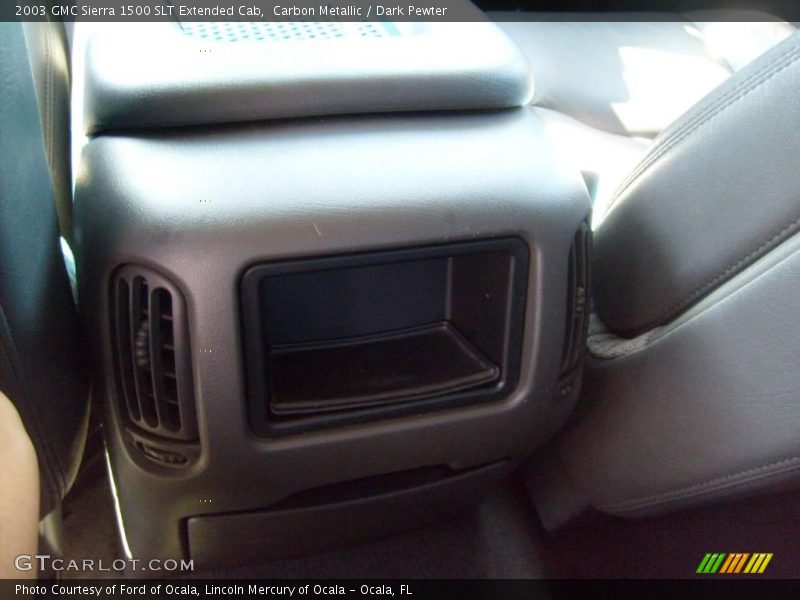 Carbon Metallic / Dark Pewter 2003 GMC Sierra 1500 SLT Extended Cab