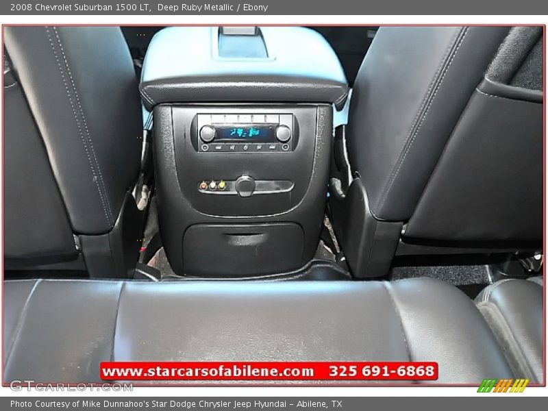 Deep Ruby Metallic / Ebony 2008 Chevrolet Suburban 1500 LT