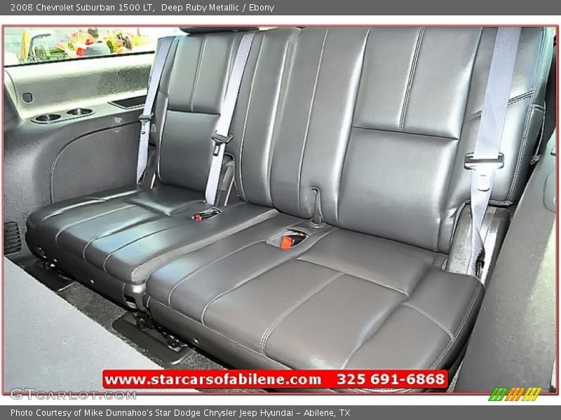 Deep Ruby Metallic / Ebony 2008 Chevrolet Suburban 1500 LT