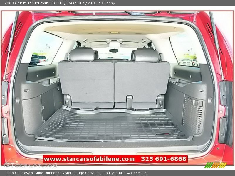 Deep Ruby Metallic / Ebony 2008 Chevrolet Suburban 1500 LT
