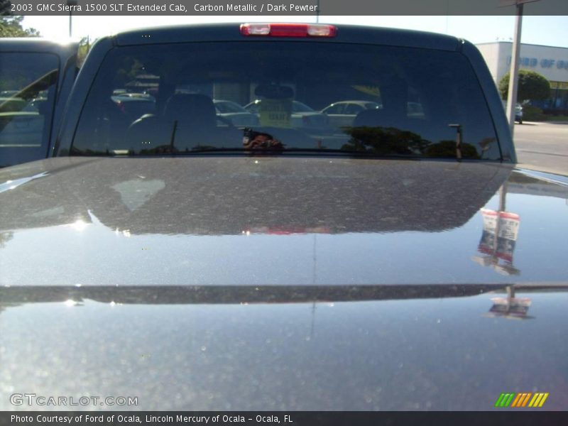 Carbon Metallic / Dark Pewter 2003 GMC Sierra 1500 SLT Extended Cab