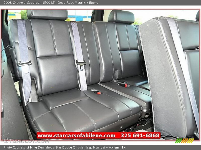 Deep Ruby Metallic / Ebony 2008 Chevrolet Suburban 1500 LT
