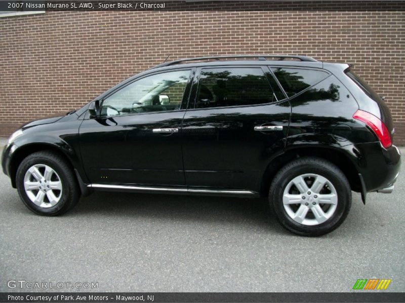 Super Black / Charcoal 2007 Nissan Murano SL AWD