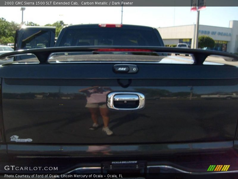Carbon Metallic / Dark Pewter 2003 GMC Sierra 1500 SLT Extended Cab