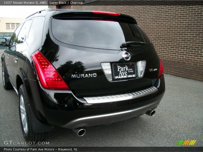 Super Black / Charcoal 2007 Nissan Murano SL AWD