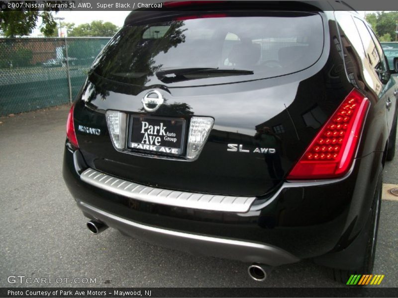 Super Black / Charcoal 2007 Nissan Murano SL AWD