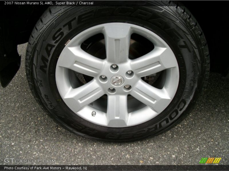 Super Black / Charcoal 2007 Nissan Murano SL AWD