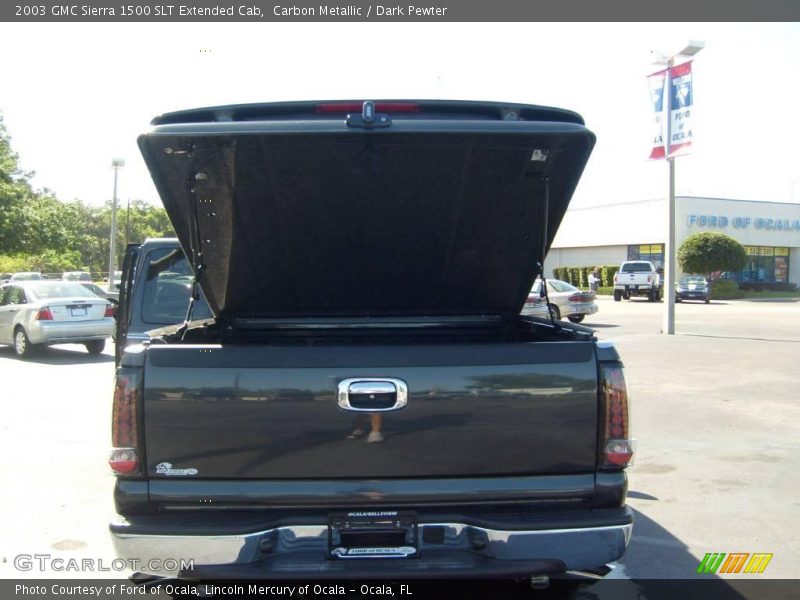 Carbon Metallic / Dark Pewter 2003 GMC Sierra 1500 SLT Extended Cab