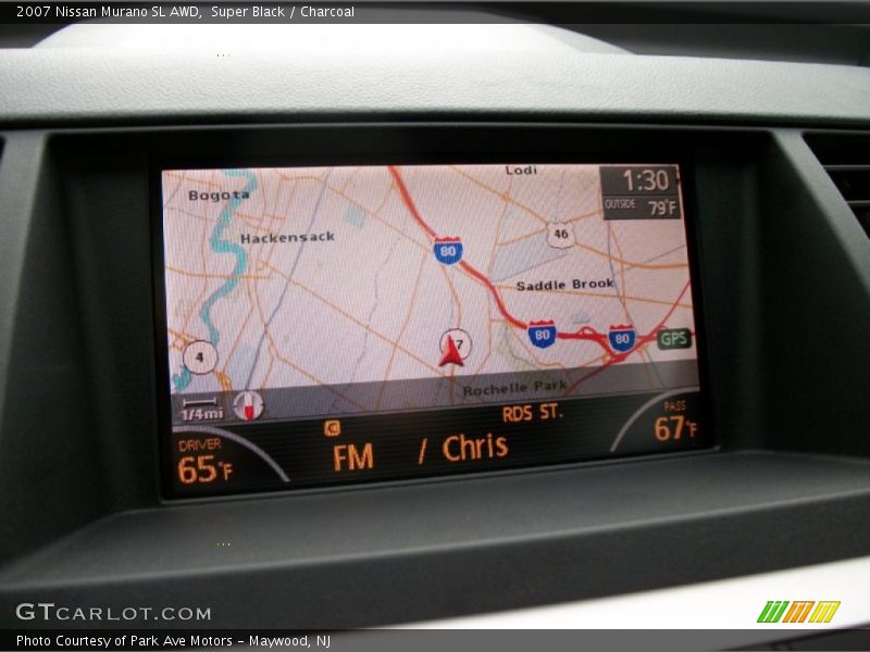 Super Black / Charcoal 2007 Nissan Murano SL AWD