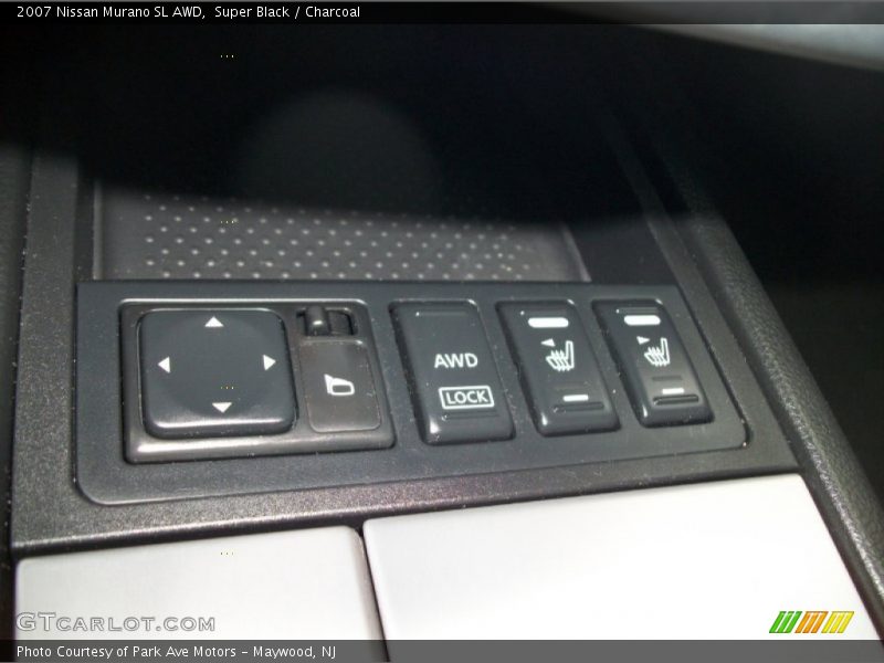 Super Black / Charcoal 2007 Nissan Murano SL AWD