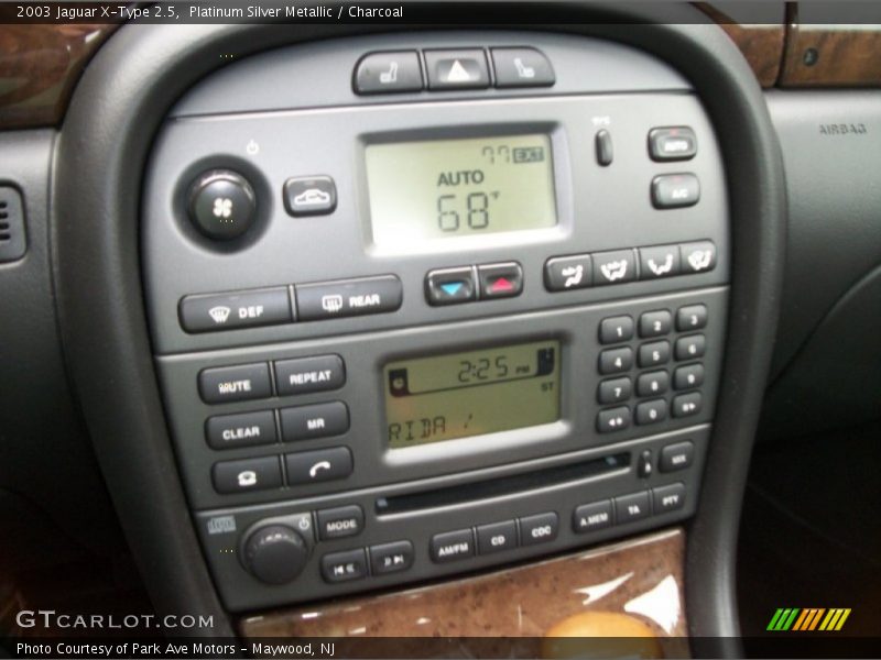 Platinum Silver Metallic / Charcoal 2003 Jaguar X-Type 2.5