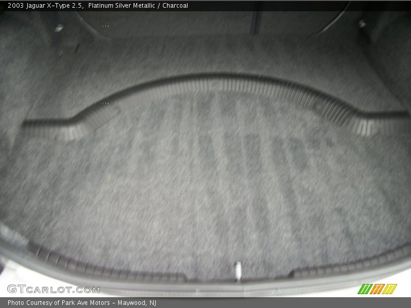 Platinum Silver Metallic / Charcoal 2003 Jaguar X-Type 2.5