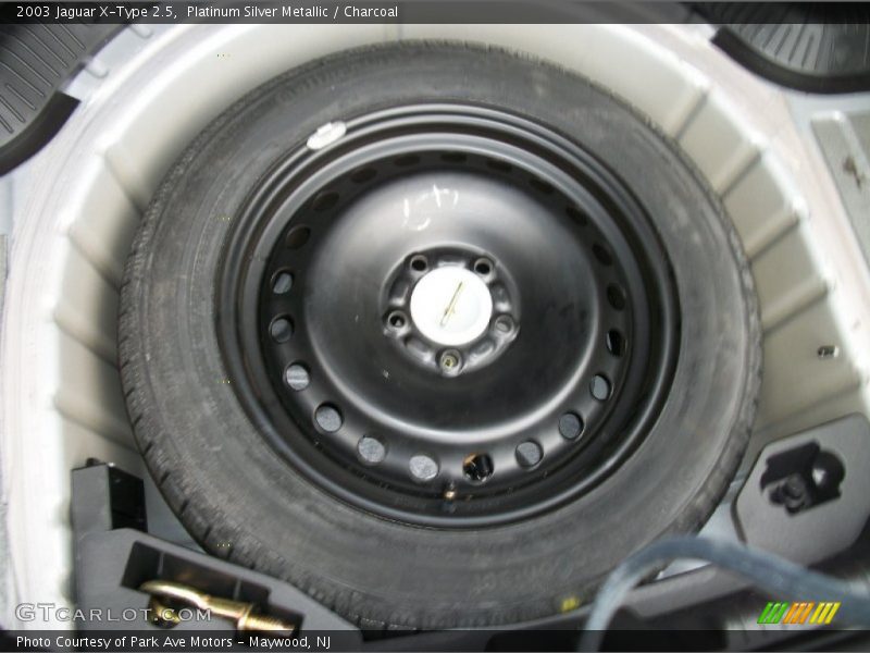 Platinum Silver Metallic / Charcoal 2003 Jaguar X-Type 2.5