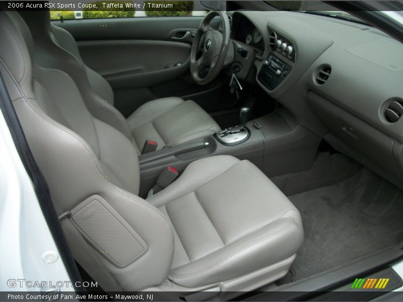  2006 RSX Sports Coupe Titanium Interior