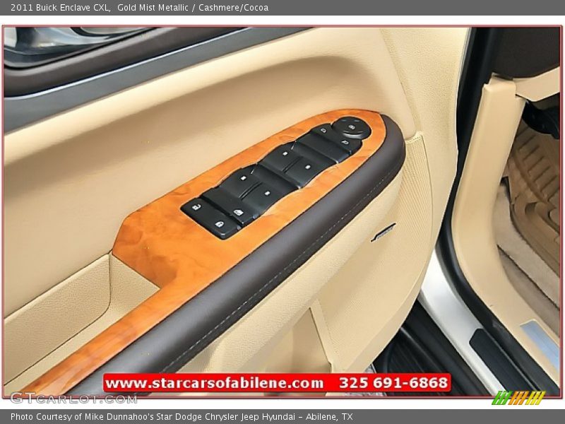 Gold Mist Metallic / Cashmere/Cocoa 2011 Buick Enclave CXL