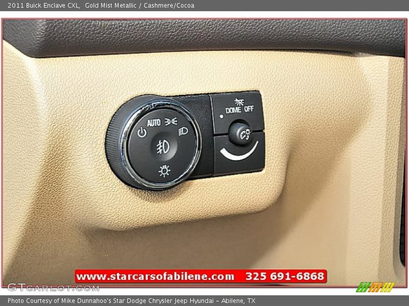 Gold Mist Metallic / Cashmere/Cocoa 2011 Buick Enclave CXL