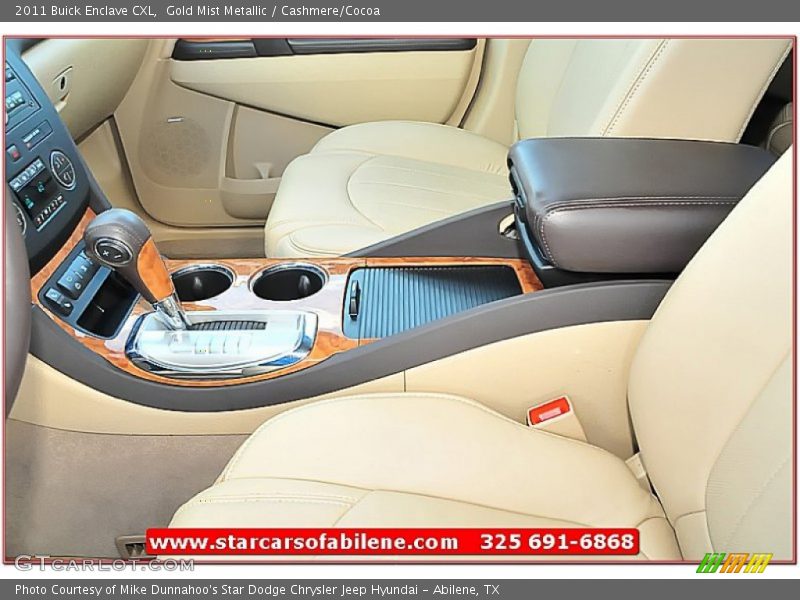 Gold Mist Metallic / Cashmere/Cocoa 2011 Buick Enclave CXL