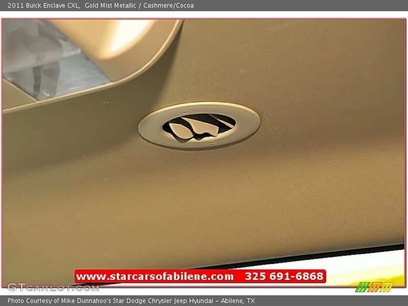 Gold Mist Metallic / Cashmere/Cocoa 2011 Buick Enclave CXL