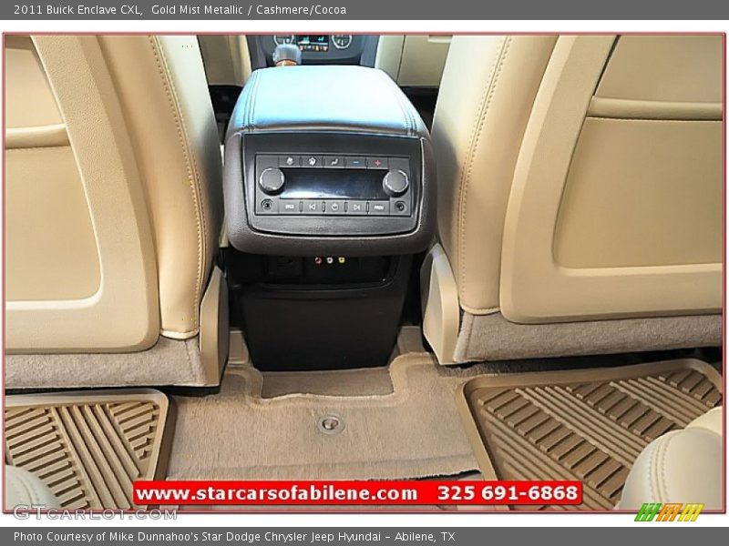 Gold Mist Metallic / Cashmere/Cocoa 2011 Buick Enclave CXL