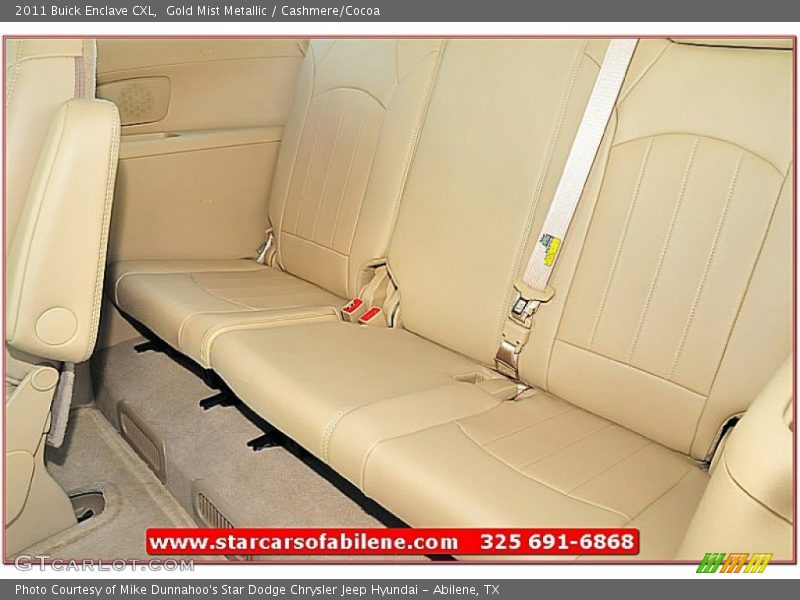 Gold Mist Metallic / Cashmere/Cocoa 2011 Buick Enclave CXL