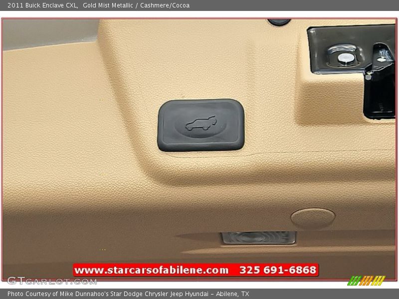 Gold Mist Metallic / Cashmere/Cocoa 2011 Buick Enclave CXL