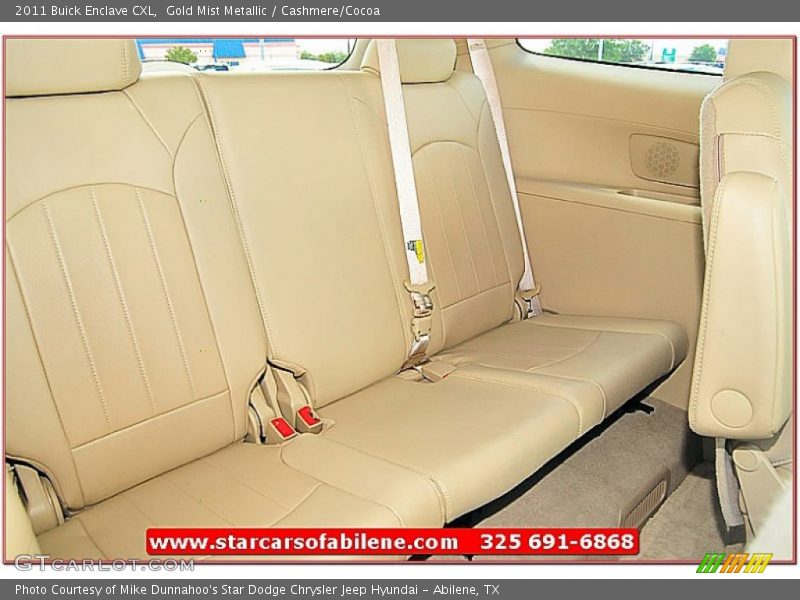 Gold Mist Metallic / Cashmere/Cocoa 2011 Buick Enclave CXL