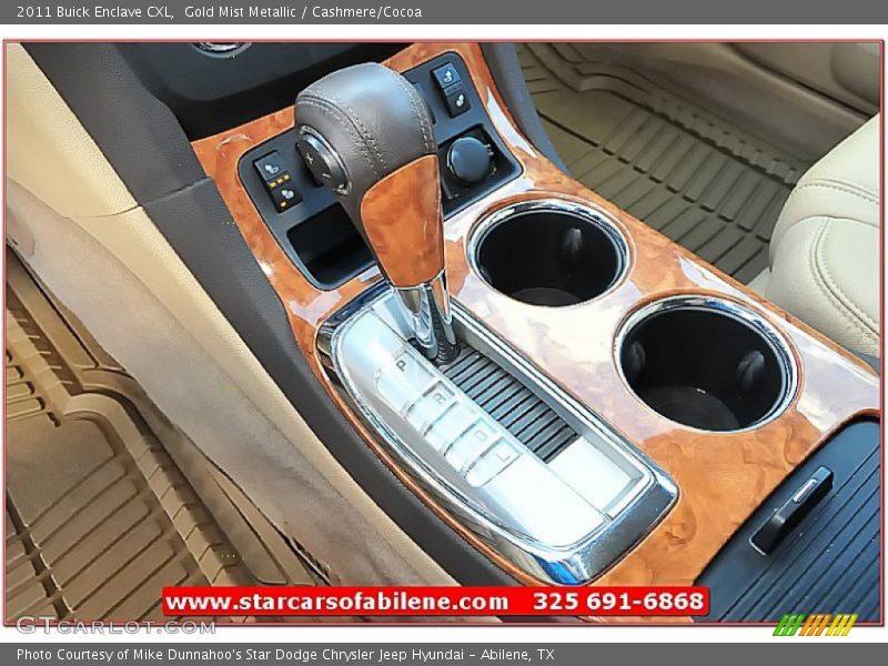 Gold Mist Metallic / Cashmere/Cocoa 2011 Buick Enclave CXL
