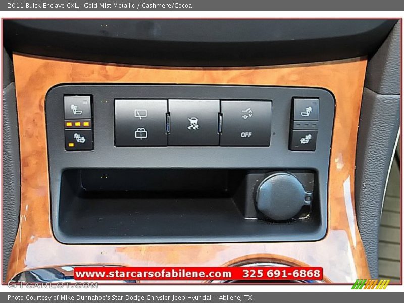 Gold Mist Metallic / Cashmere/Cocoa 2011 Buick Enclave CXL