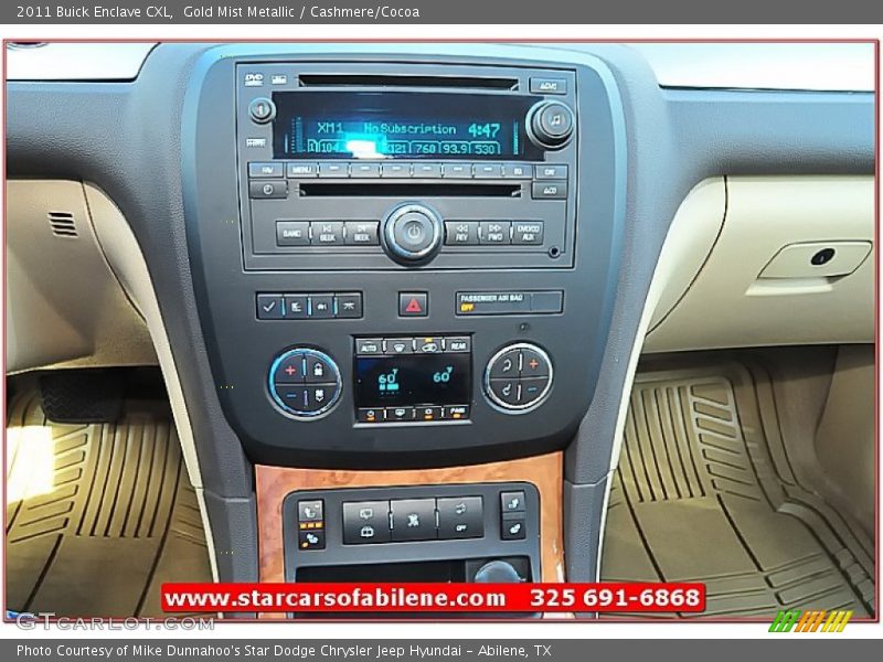 Gold Mist Metallic / Cashmere/Cocoa 2011 Buick Enclave CXL