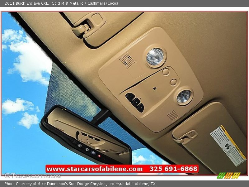 Gold Mist Metallic / Cashmere/Cocoa 2011 Buick Enclave CXL