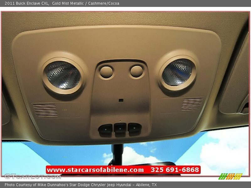 Gold Mist Metallic / Cashmere/Cocoa 2011 Buick Enclave CXL