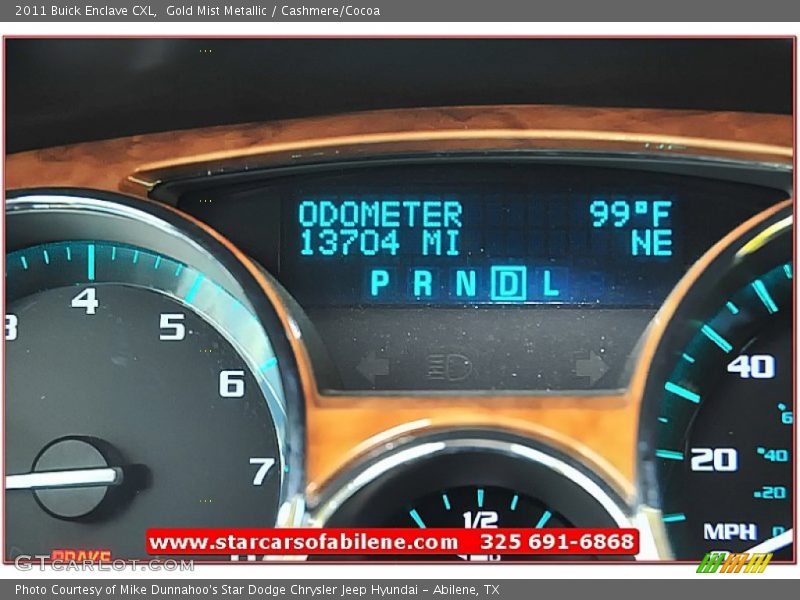 Gold Mist Metallic / Cashmere/Cocoa 2011 Buick Enclave CXL