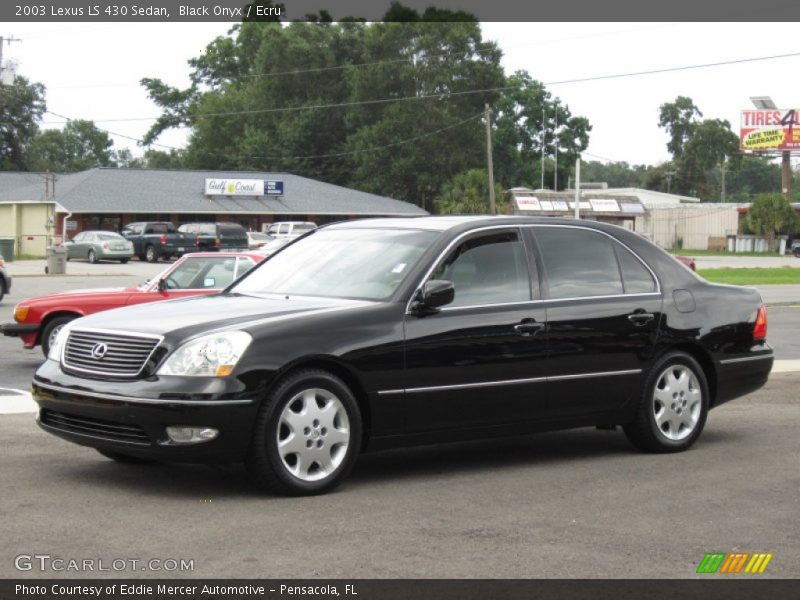 Black Onyx / Ecru 2003 Lexus LS 430 Sedan